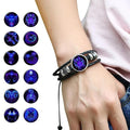 Kaliva Zodiac Constellation Bracelet – Astrology Star Sign Bracelet for Personality, Energy & Style (Men & Women)