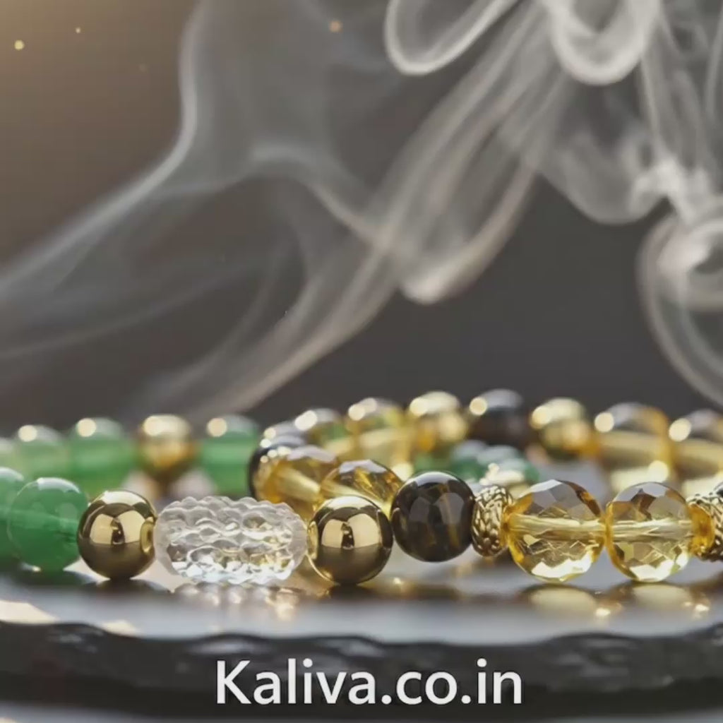 Money Magnet Crystal Bracelet – Wealth Attraction, Luck & Positive Energy Bracelet for Men & Women by  Kaliva